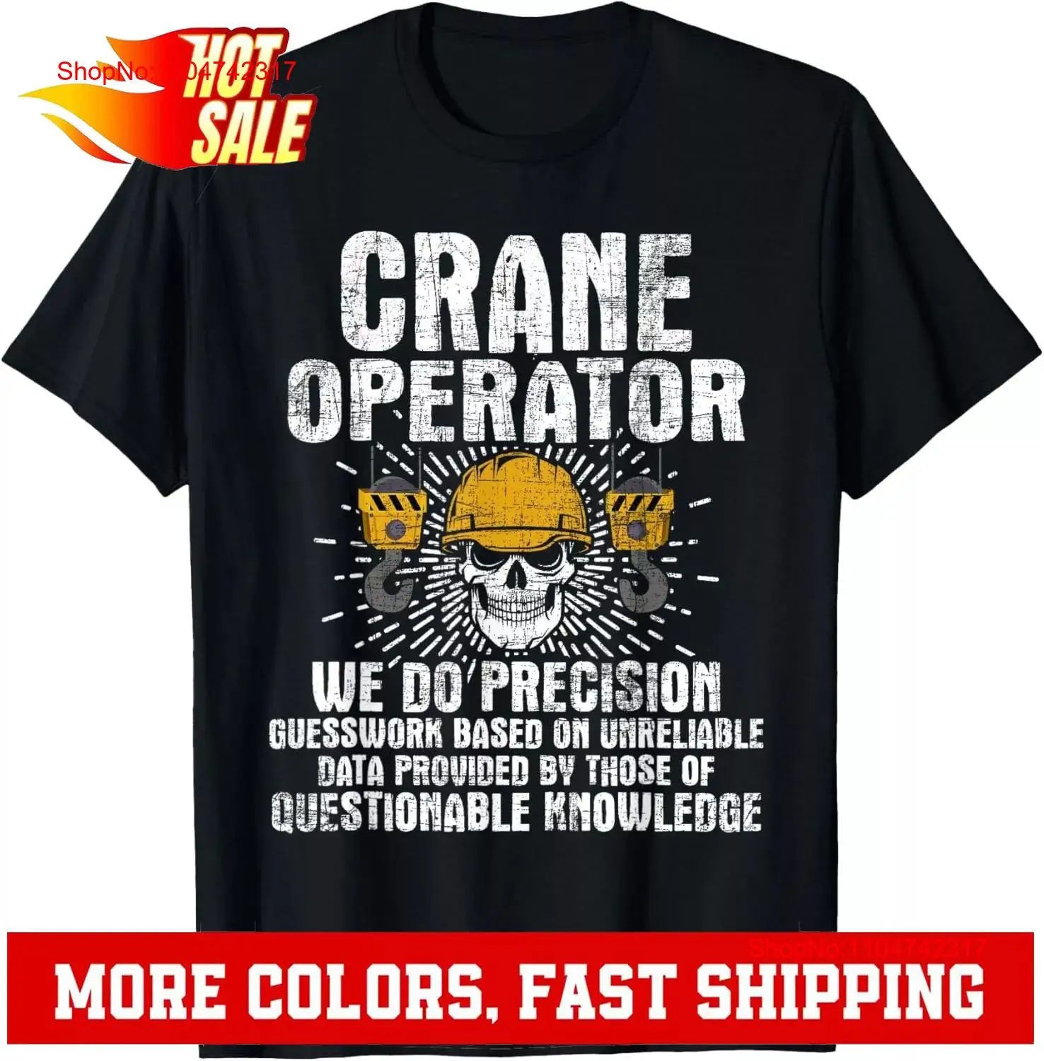 Heavy Equipment Operations - 크레인 운영자 레트로 타워 중장비 드라이버