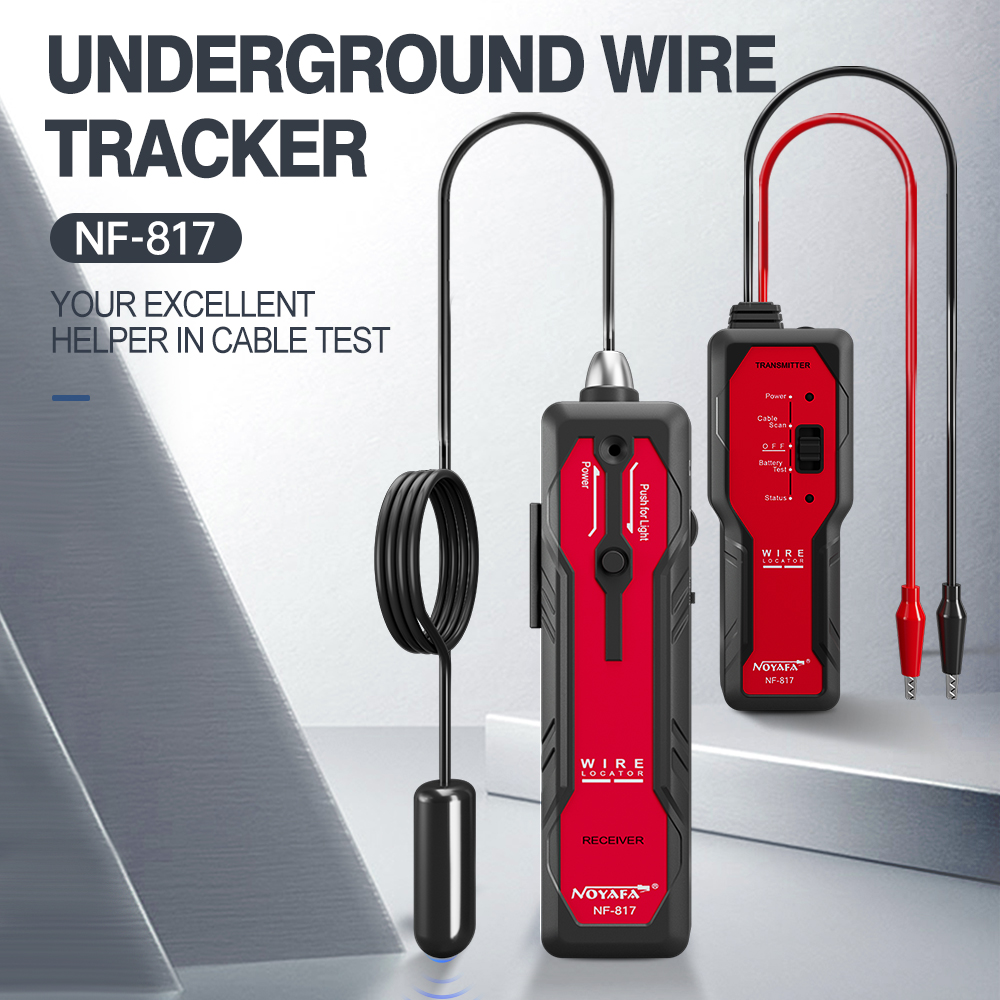 Underground Cable Detector - Noyafa NF-817L 지하 케이블 로케이터, 간섭