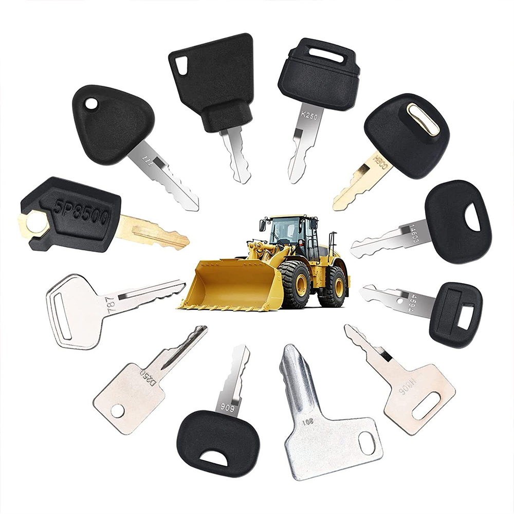 Heavy Equipment Used - 12Pcs 중장비 건설 점화 키 세트