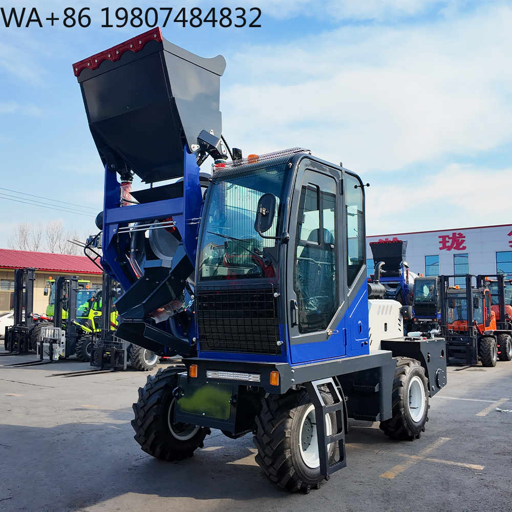 2.6CBM 중장비 자가 적재 콘크리트 믹서 펌프 건설 - Heavy Equipment Mixer 리뷰 및 가격