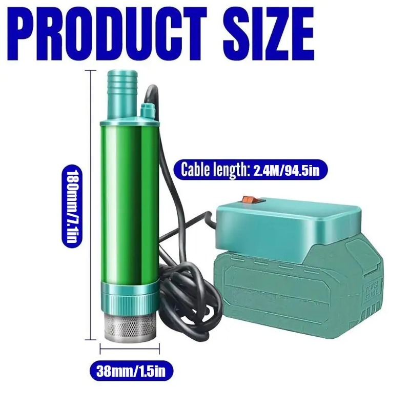 마키타 18V 배터리용 2 in 1 오일/물 펌프 38 - Diesel Water Pump 리뷰 및 가격