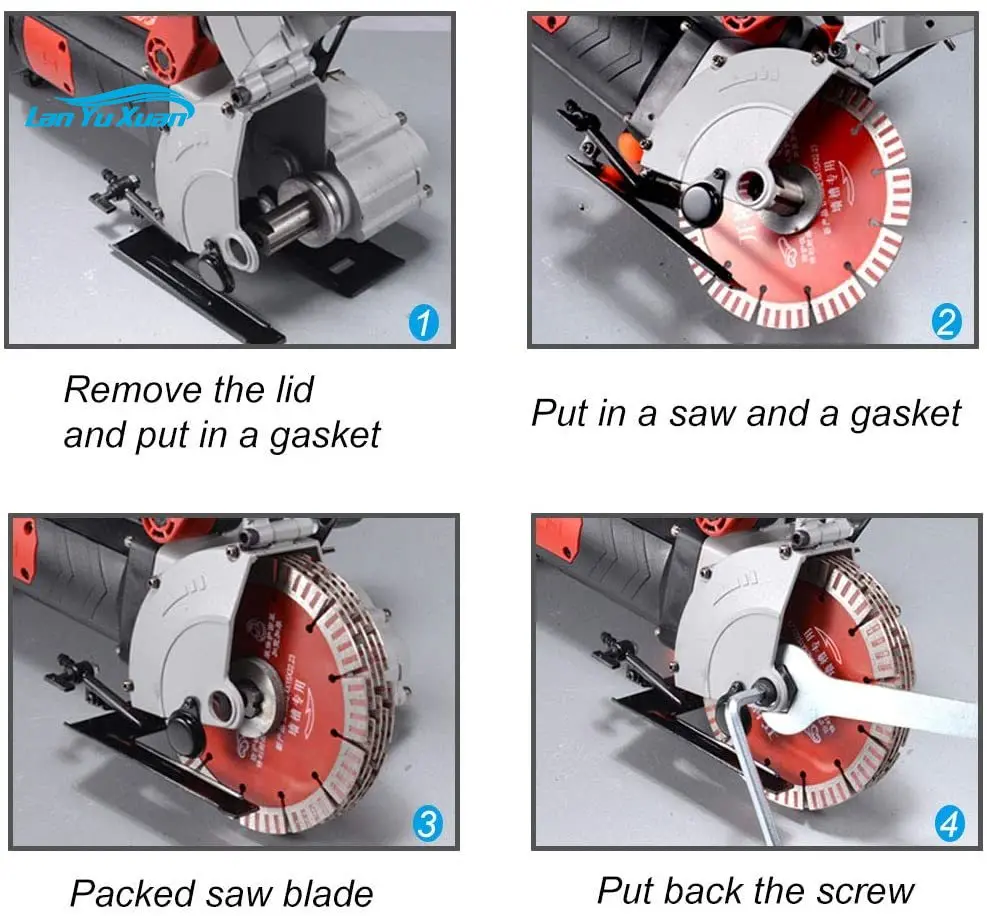 110/220v 벽 그루빙 커팅 머신 Slotting  - Brick Cutting Saw 리뷰 및 가격