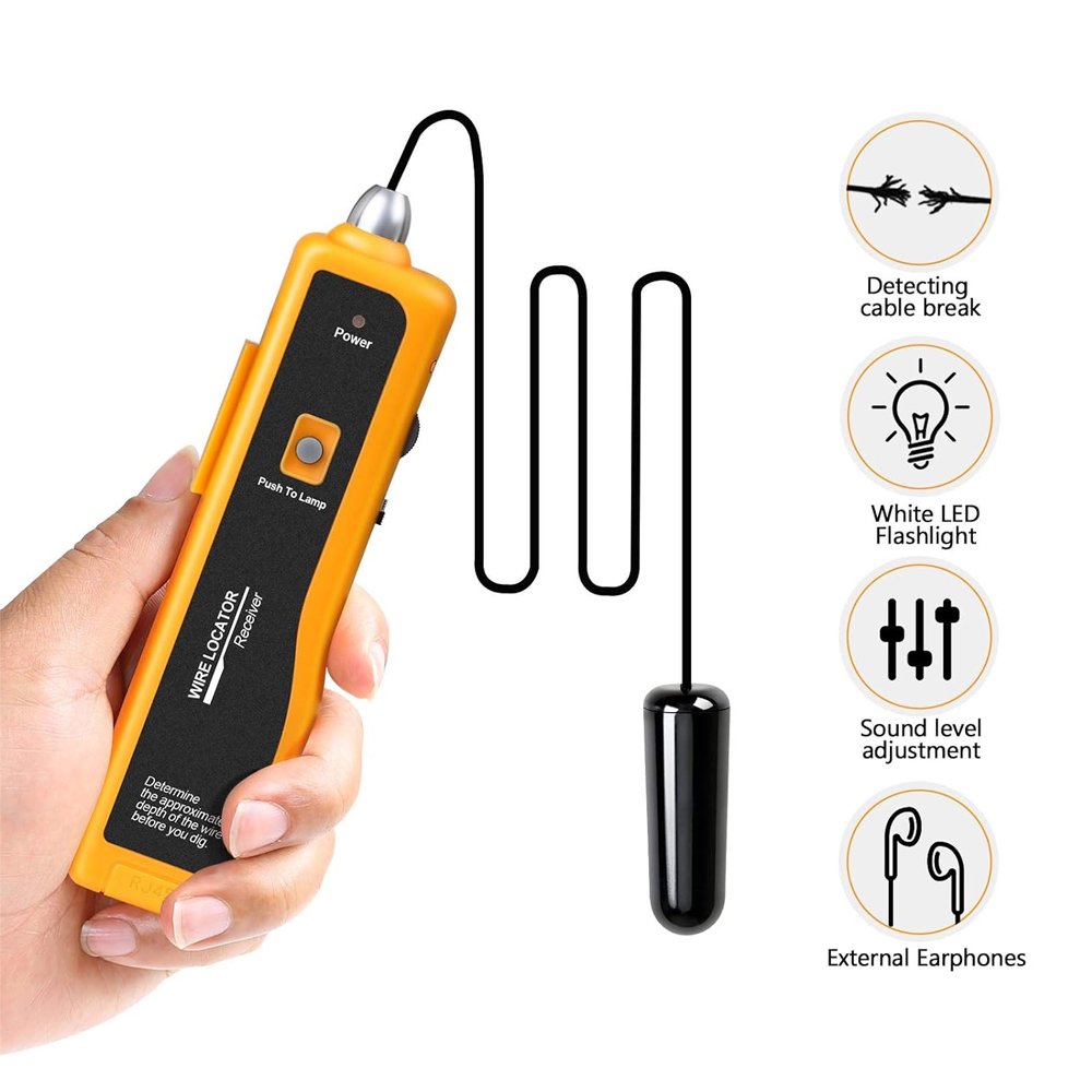 Noyafa NF-816 지하 케이블 추적기, 간섭 방 - Underground Cable Detector 리뷰 및 가격
