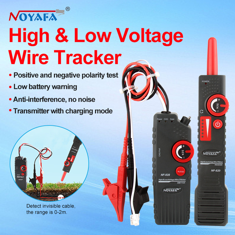 NF-820 지하 케이블 탐지기 와이어 추적기 무간섭  - Underground Cable Detector 리뷰 및 가격