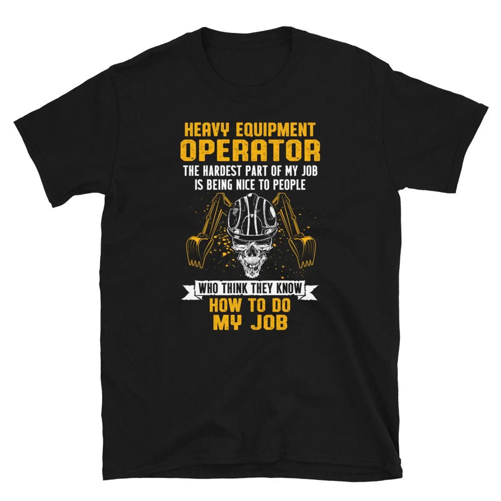 중장비 운전사 직업의 가장 힘든 부분 티셔츠 빈티지 워 - Heavy Equipment Operations 리뷰 및 가격