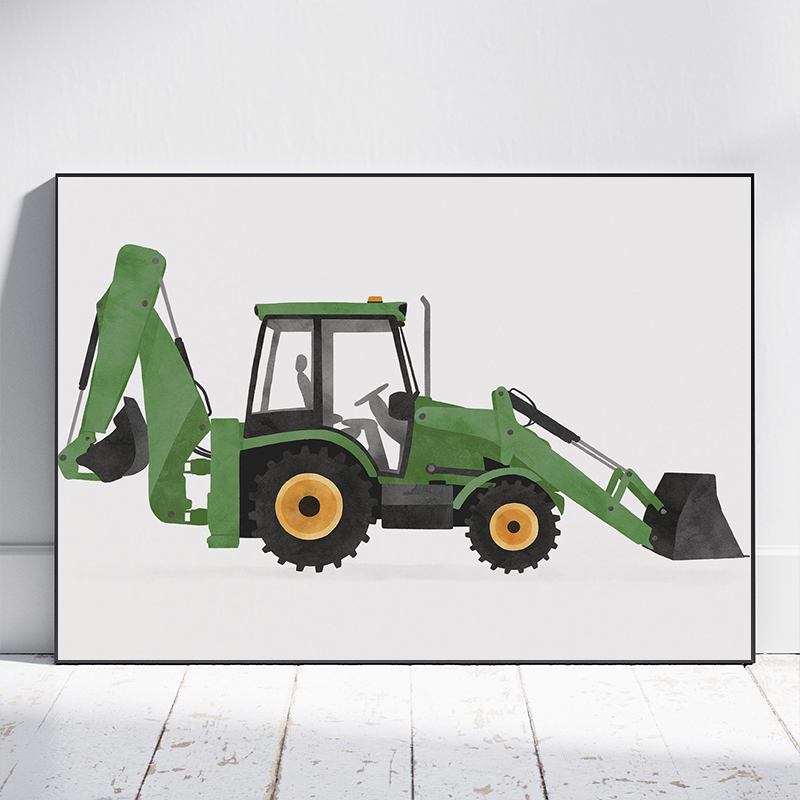클래식 기술 진보 만화 자동차 포스터 고속철도 크루즈  - Heavy Equipment Background 리뷰 및 가격