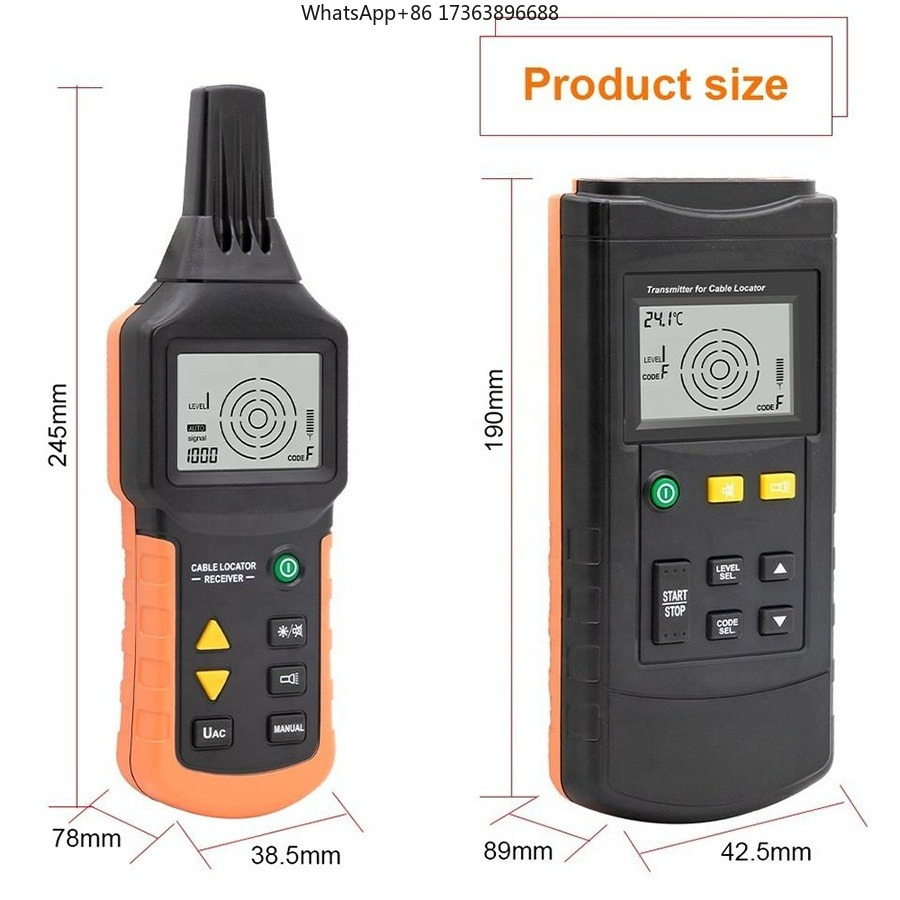 RuoShui 7501 케이블 탐지기 12V-400V  - Underground Cable Detector 리뷰 및 가격