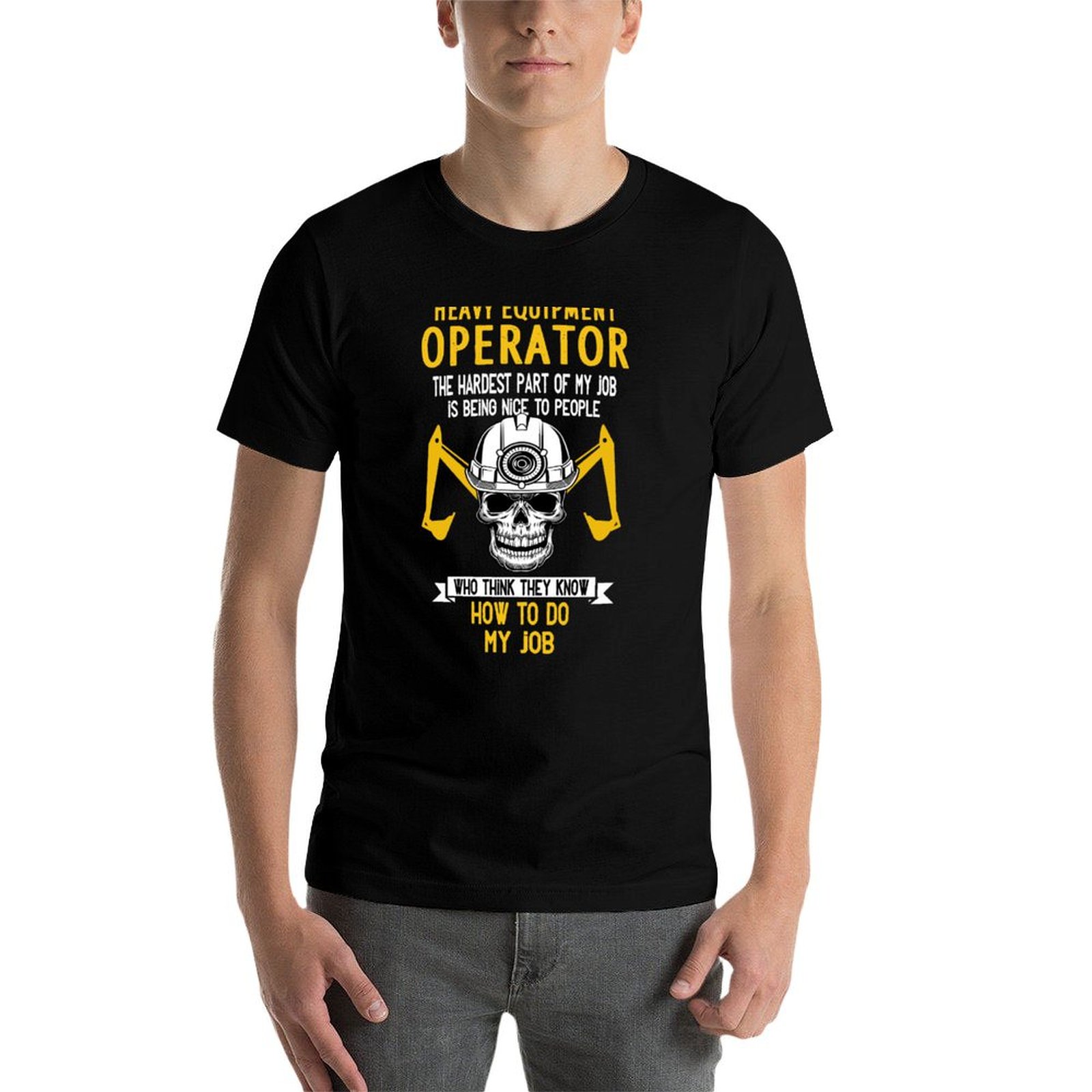 중장비 운전사 직업 재미있는 운전사 티셔츠 자외선 차단 - Heavy Equipment Operations 리뷰 및 가격